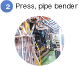 2. Press, pipe bender